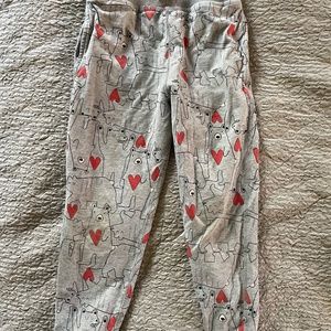 Hanna Andersson bear heart joggers